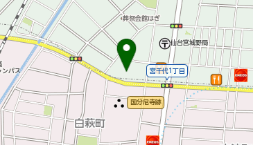 株式会社ミライズ(Miriz)仙台本店の地図画像