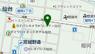 損害保険料率算出機構 北日本本部の地図画像