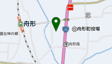 もがみ中央農業協同組合 舟形支店 野菜集荷場の地図画像