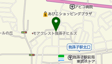ライフサロン我孫子店の地図画像