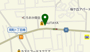 しらうめ観光の地図画像