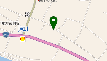 かえるの森整体院の地図画像