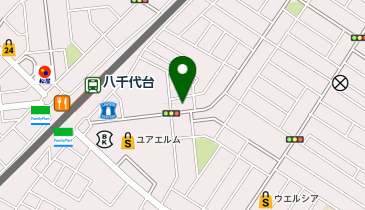 プレミアムウインク八千代台店の地図画像