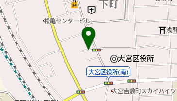 K-1ジム大宮の地図画像