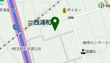 ヘアーサロンブームの地図画像