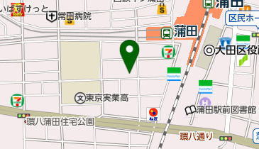 東京蒲田ロータリークラブの地図画像