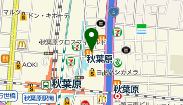 iPhone修理ジャパン秋葉原店の地図画像