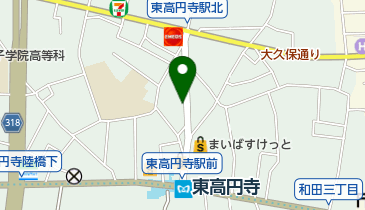 emileEYELASH東高円寺店の地図画像