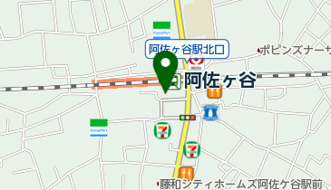 おむすび百千阿佐ヶ谷店の地図画像