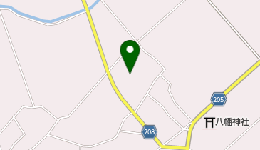 古民家cafe野の花の地図画像