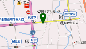 ベンリーサクラケア千曲店の地図画像