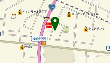 ヒロッシーニの地図画像