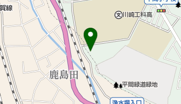 川崎市役所 教育委員会 川崎市中部学校給食センターの地図画像