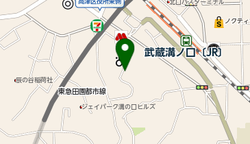 川崎市 中部児童相談所の地図画像