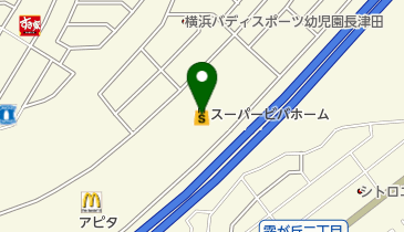 買取店わかばスーパービバホーム長津田店の地図画像