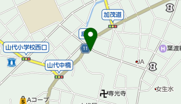 屋敷療術院山代支店ほぐし屋さんの地図画像