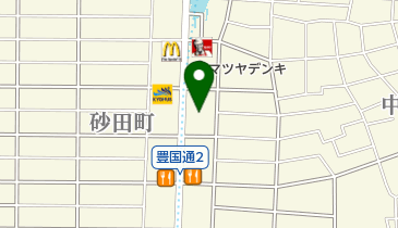 小西雅司ダンススタジオ豊国通り校の地図画像