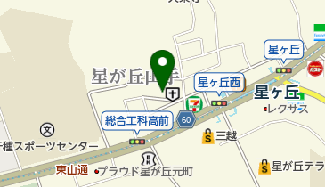キョーワ薬局星ヶ丘店の地図画像