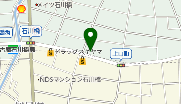 Uエステティック石川橋店の地図画像