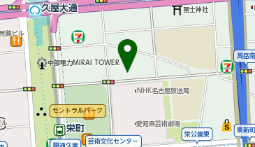 ラボ教育センター中部総局の地図画像
