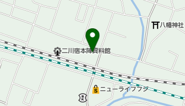 犬小町の地図画像