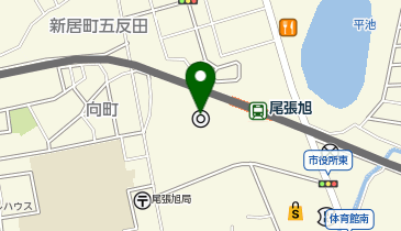 尾張旭市ふるさとハローワークの地図画像