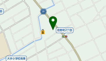 まんが喫茶サムズの地図画像