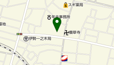 絆伊勢教室の地図画像