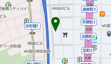 ルッカ(RUCCA)yodoyabashiの地図画像