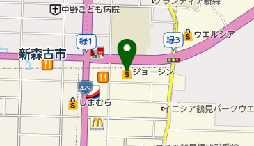 ジョーシン鶴見店キッズランドの地図画像