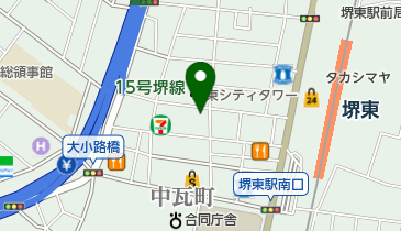 鉄板焼こからの地図画像