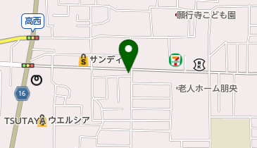 かさねや高槻店の地図画像