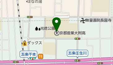 京都府庁 教育庁 総務企画課 秘書調整担当の地図画像