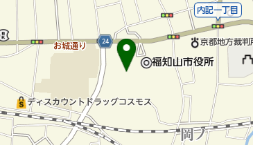 福知山市役所 福祉保健部 子ども政策室 児童福祉係の地図画像