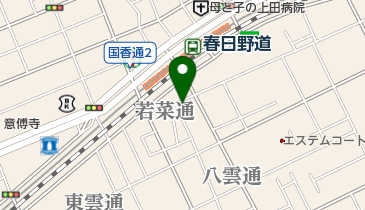 親どりこんこんことばとこころ教室の地図画像