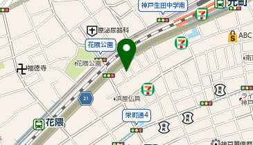花森書林の地図画像