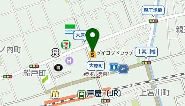芦屋ソシアルダンスアカデミーの地図画像