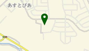 うべつくし園きらきらキッズの地図画像