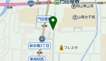 理容髪香知の地図画像