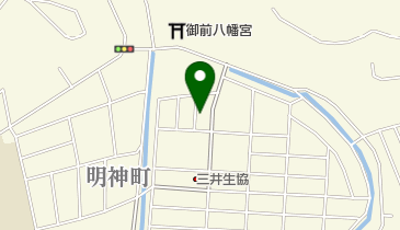 放課後等デイサービスいちばん星の地図画像