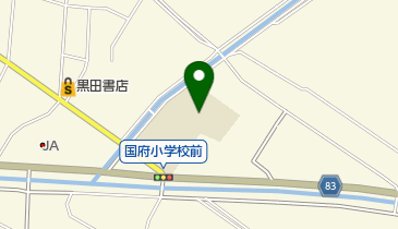 国府ひまわりクラブの地図画像