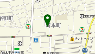 児童発達支援センターしんほんまちふらっぷの地図画像