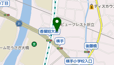 事故車買取王福岡店の地図画像