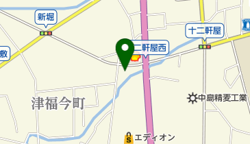 久留米宝石バンクの地図画像