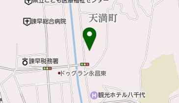 天満町公民館の地図画像