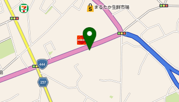 おおむら中央薬局の地図画像
