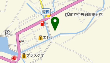 新上五島町温水プールの地図画像