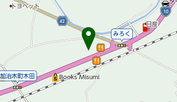 ブルエコー姶良みろく店の地図画像