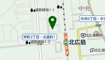 北広島市老人クラブ連合会の地図画像