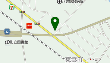 木彫工房もくもっこりの地図画像